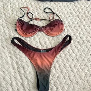 White Fox Boutique Bikini Desert Ombre